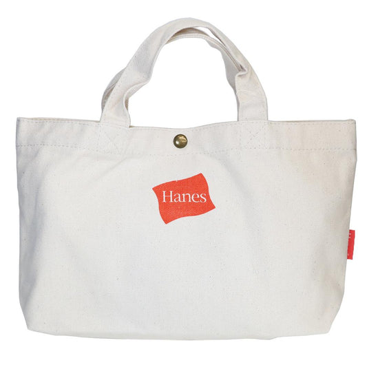 Hanes ヘインズ ランチバッグ フラッグロゴプリントミニトートバッグ レッド ツカモトコーポレーション