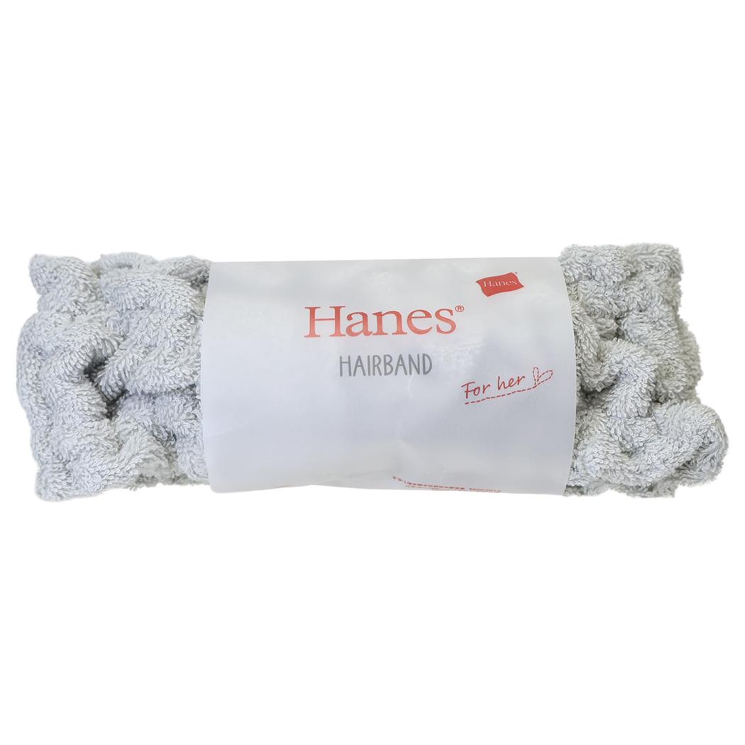 Hanes ヘインズ 髪留め ヘアバンド グレー ツカモトコーポレーション