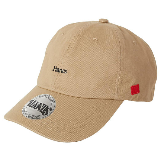 Hanes ヘインズ 帽子 ミニロゴキャップ ベージュ ツカモトコーポレーション
