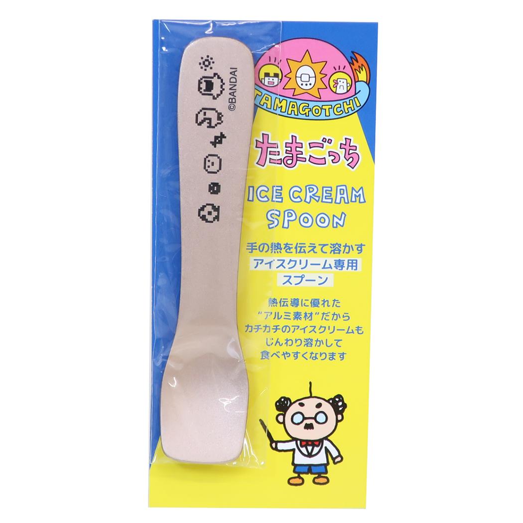 たまごっち スプーン アイスクリームスプーン ドット ピンク 東亜金属