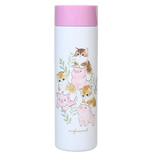 モフサンド 保温保冷水筒 ポケミニまほうびんボトル 150ml ぶたとねこ mofusand 東亜金属 ステンレス ミニボトル 小さい キャラクター グッズ シネマコレクション