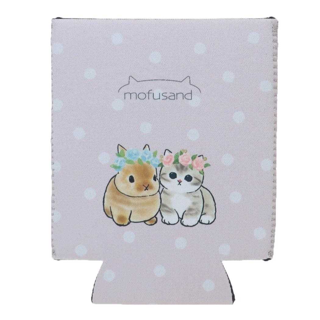 モフサンド ペットボトルホルダー 缶カバー うさぎとねこ mofusand 東亜金属 プレゼント アウトドア キャラクター グッズ メール便可 シネマコレクション