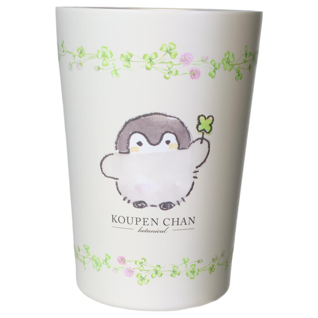 コウペンちゃん 保温保冷コップ 2WAY真空二重タンブラーM 450ml シロツメクサ LINE FRIENDS 東亜金属 ステンレス ドリンクホルダー キャラクター グッズ シネマコレクション