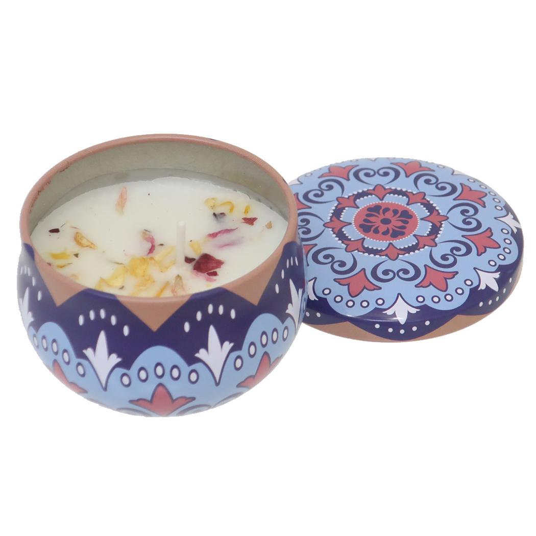 キャンドル フレグランスキャンドル 缶入り バニラ トモコーポレーション ギフト プレゼント キャンドルホルダー グッズ シネマコレクション