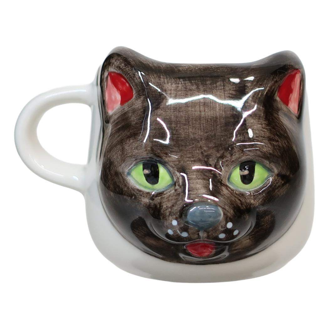 マグカップ アニマル 3Dマグ クロネコ ねこ トモコーポレーション プレゼント ティータイム グッズ シネマコレクション