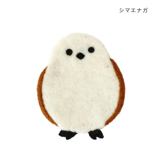 アニマルグッズ テーブルウエア コースター アニマル シマエナガ トモコーポレーション コップ敷き かわいい グッズ メール便可 シネマコレクション