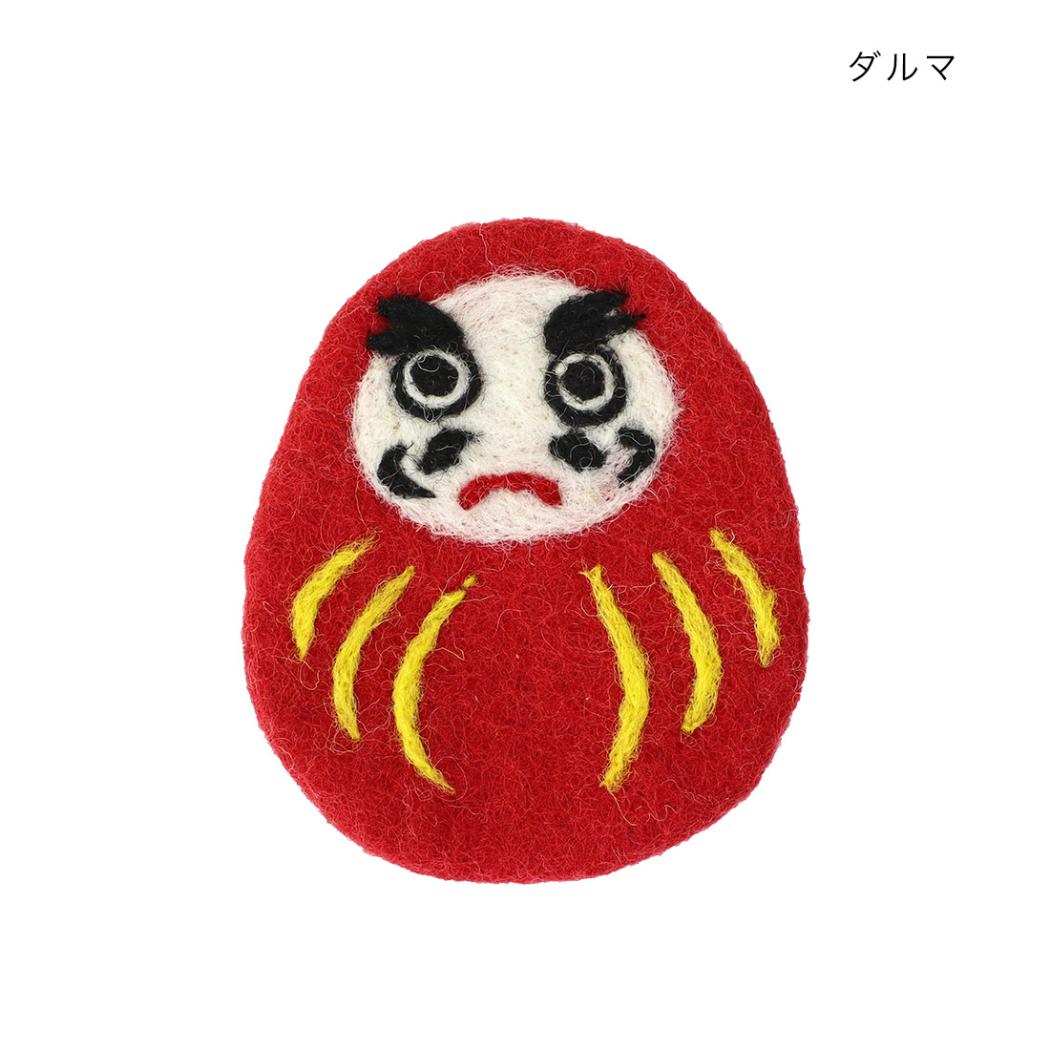 テーブルウエア コースター なごみ ダルマ トモコーポレーション コップ敷き かわいい グッズ メール便可 シネマコレクション