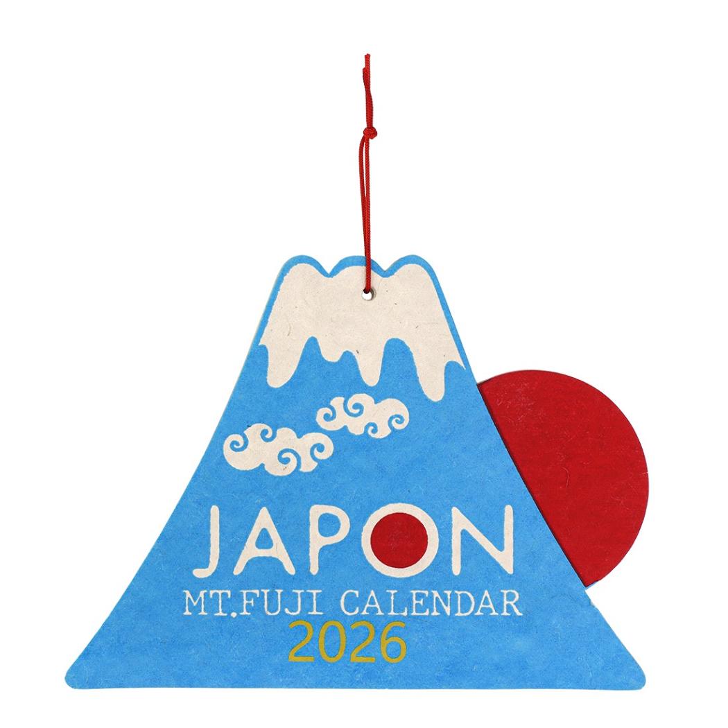 シェイプカレンダー フジサン 2026Calendar 壁掛けカレンダー2026年 トモコーポレーション アート インテリア 令和8年暦 メール便可 シネマコレクション