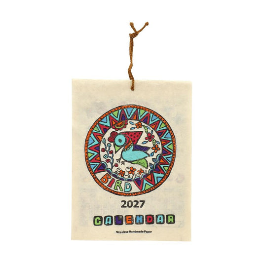 2027Calendar カレンダーS バード 壁掛けカレンダー2027年 令和9年暦 トモコーポレーション