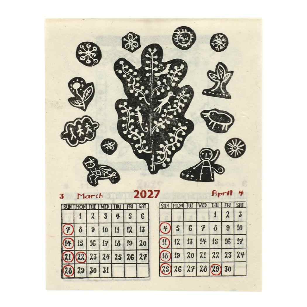 2027Calendar カレンダーS アルボナ 壁掛けカレンダー2027年 令和9年暦 トモコーポレーション