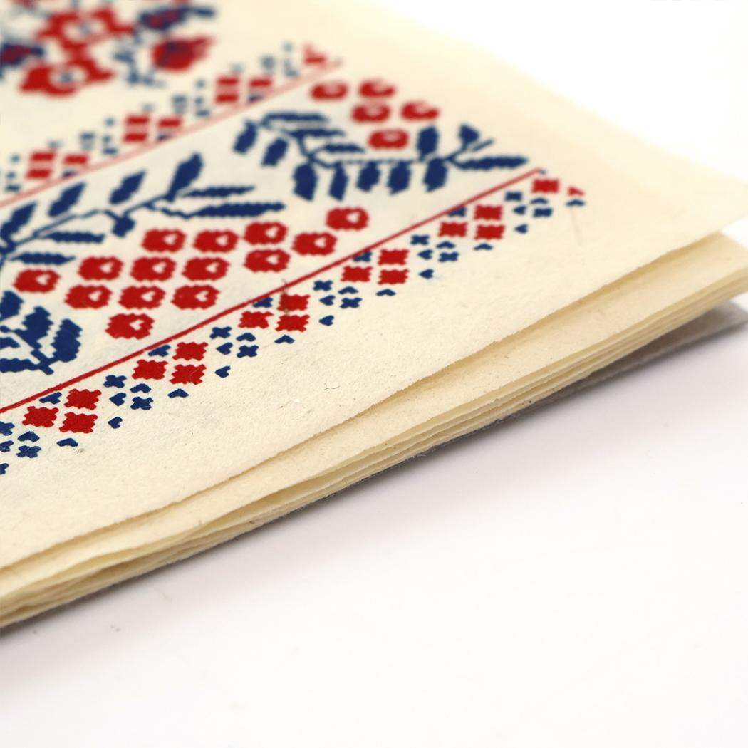 2027Calendar カレンダーS 東欧刺繍 壁掛けカレンダー2027年 令和9年暦 トモコーポレーション