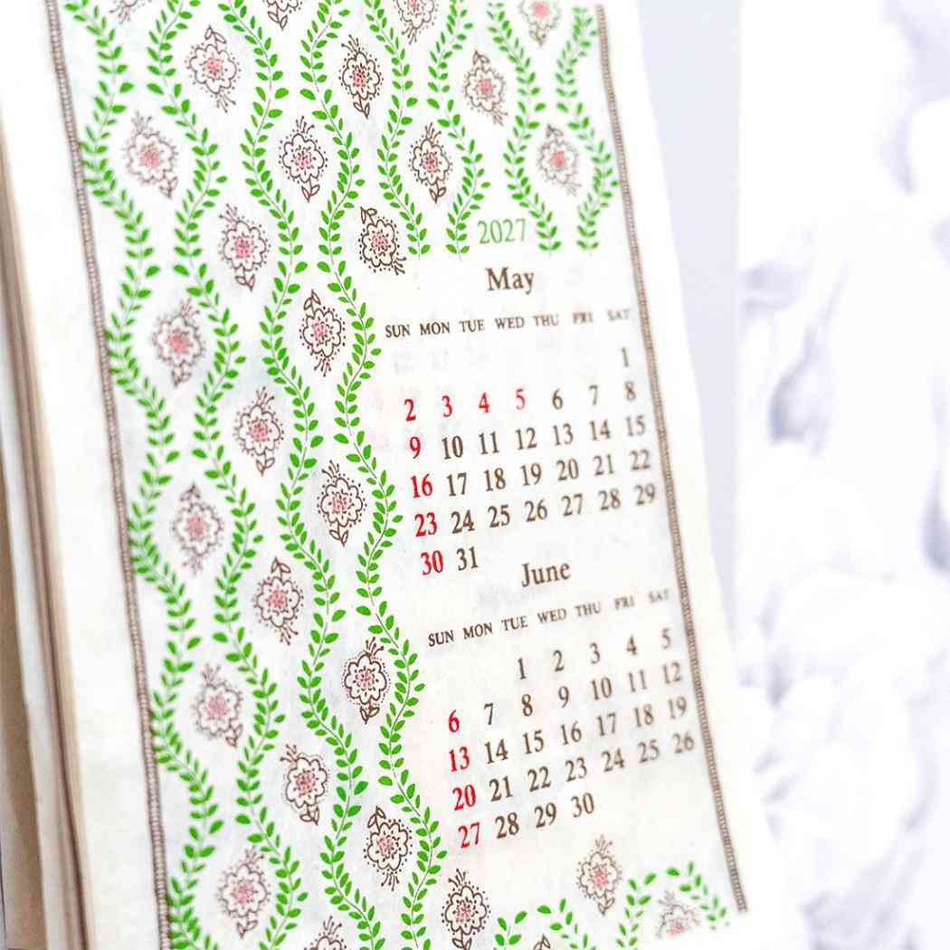 2027Calendar カレンダーS プロヴァンスプリント 壁掛けカレンダー2027年 令和9年暦 トモコーポレーション