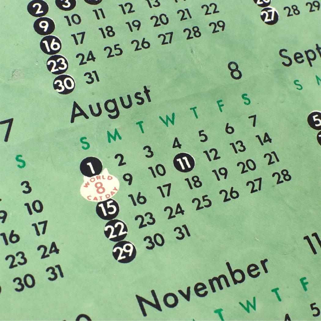 2027Calendar カレンダーワンページ にゃんこ 壁掛けカレンダー2027年 令和9年暦 トモコーポレーション