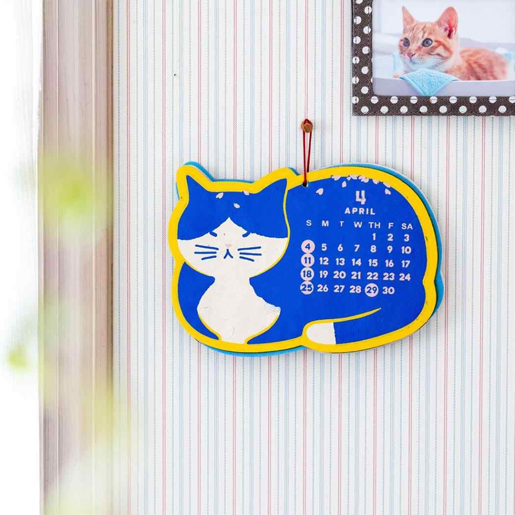 2027Calendar シェイプカレンダー にゃんこ 壁掛けカレンダー2027年 令和9年暦 トモコーポレーション
