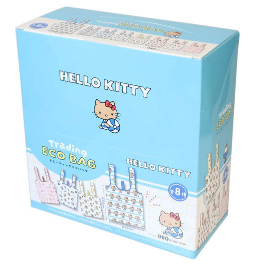 ハローキティ ショッピングバッグ トレーディングエコバッグ 全8種類 ランダム販売 BOX サンリオ