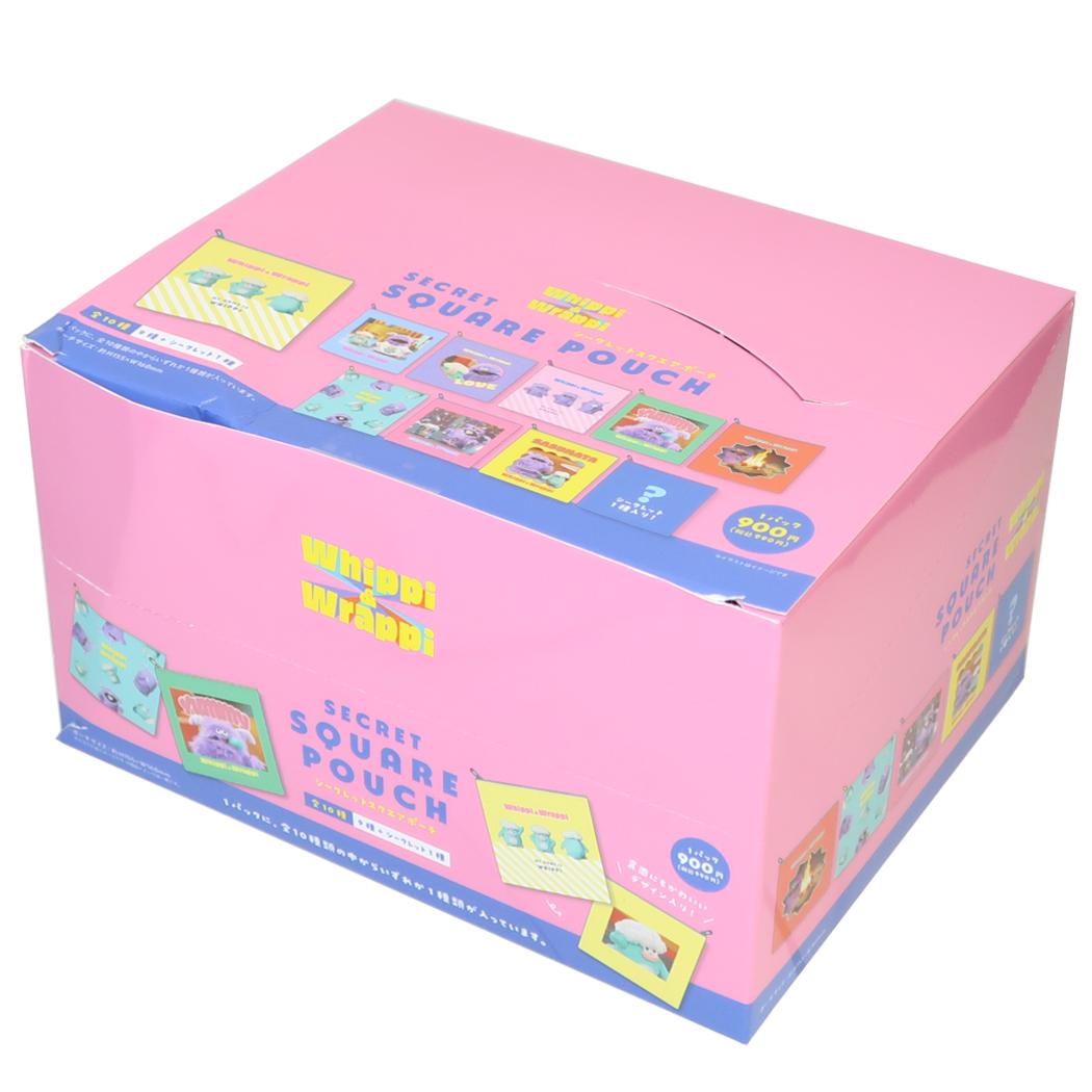 ホイッピ＆ラッピ ミニポーチ シークレットスクエアポーチ 全10種類 ランダム販売 BOX