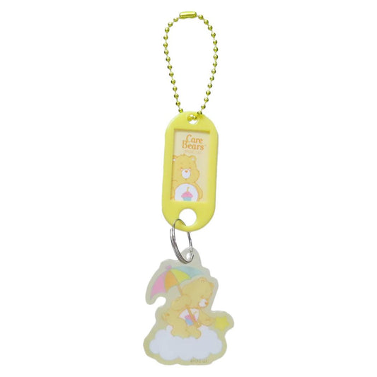 ケアベア キーチェーン ネームタグキーホルダー バースデーベア CareBears ティーズファクトリー かわいい キャラクター グッズ メール便可 シネマコレクション