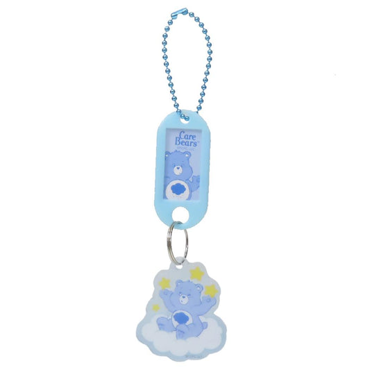 ケアベア キーチェーン ネームタグキーホルダー グランピーベア CareBears ティーズファクトリー かわいい キャラクター グッズ メール便可 シネマコレクション