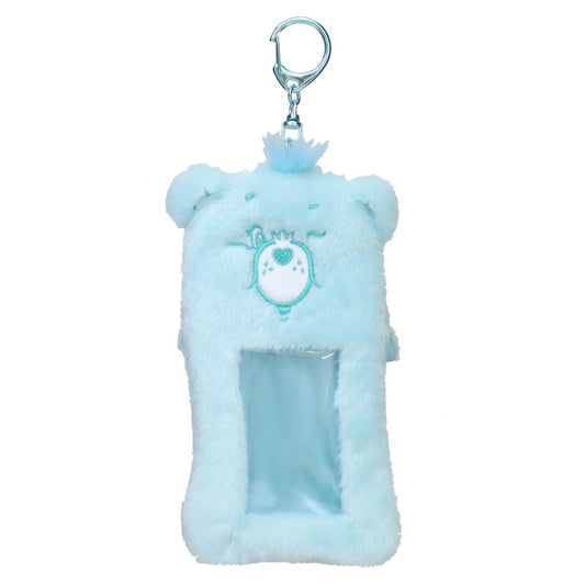ケアベア キーリング ぬいぐるみフォトキーホルダー ウィッシュベア CareBears ティーズファクトリー 推し活 キャラクター グッズ メール便可 シネマコレクション