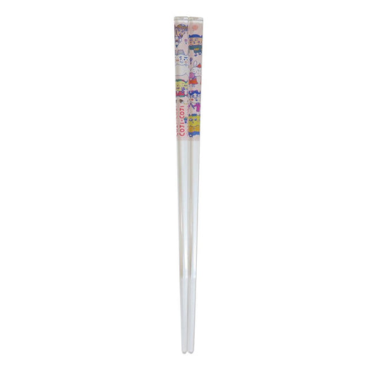 コジコジ ジュニア用おはし クリア箸 18cm お菓子 さくらももこ ティーズファクトリー テーブルウェア アニメキャラクター グッズ メール便可 シネマコレクション