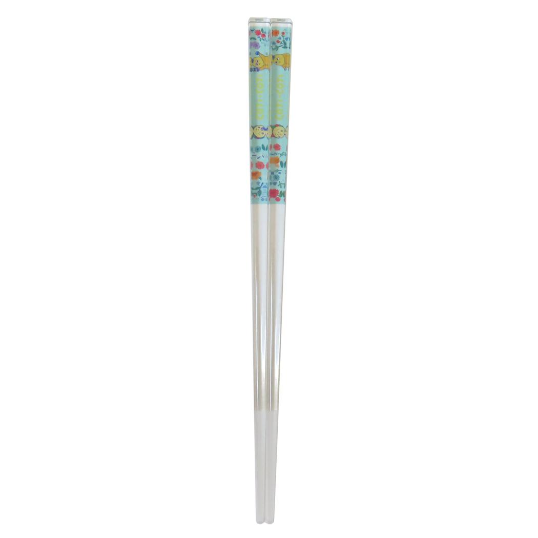 コジコジ ジュニア用おはし クリア箸 18cm フラワー さくらももこ ティーズファクトリー テーブルウェア アニメキャラクター グッズ メール便可 シネマコレクション