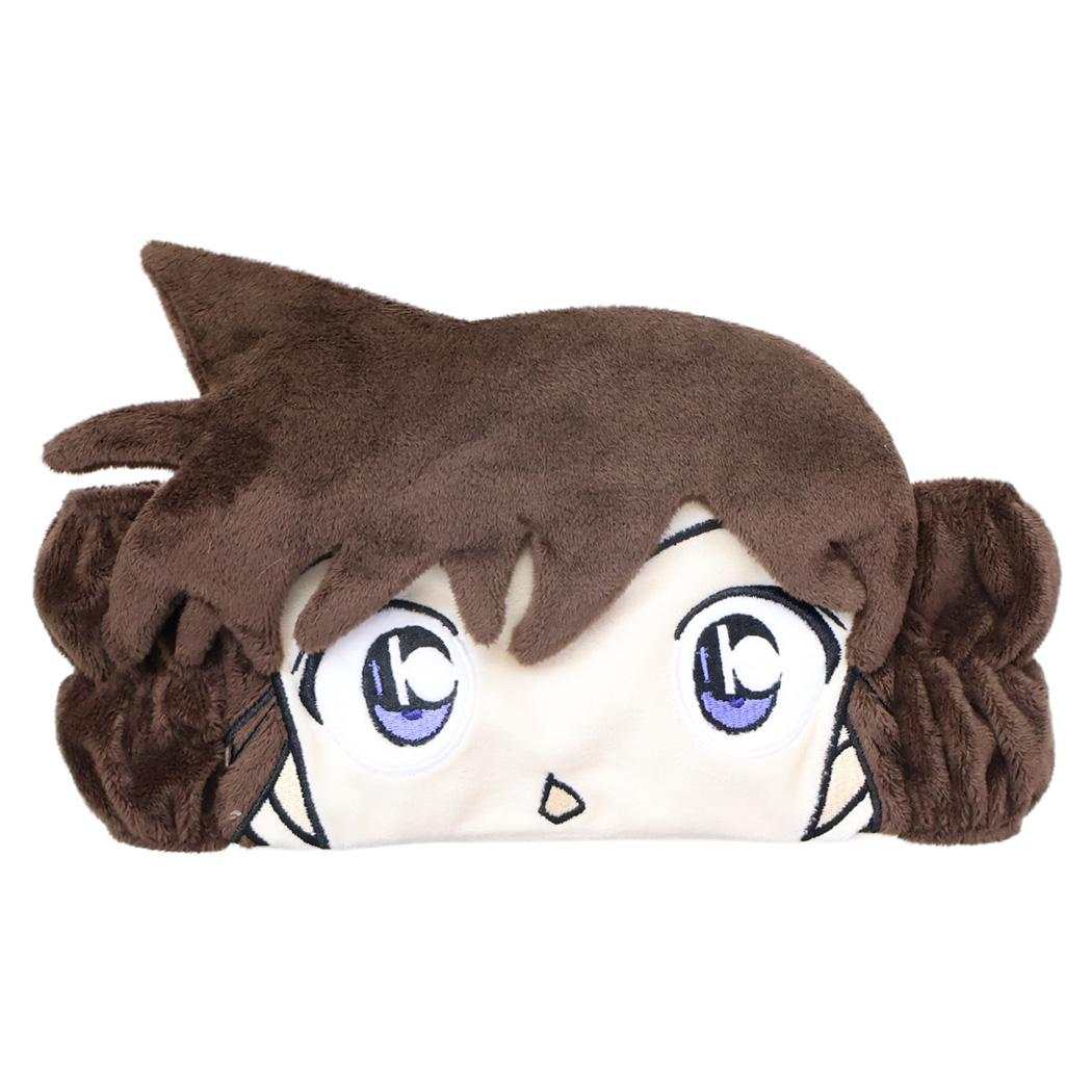 名探偵コナン ヘアアクセ ヘアバンド 毛利蘭 少年サンデー 洗顔 メイク かわいい アニメキャラクター グッズ メール便可 シネマコレクション