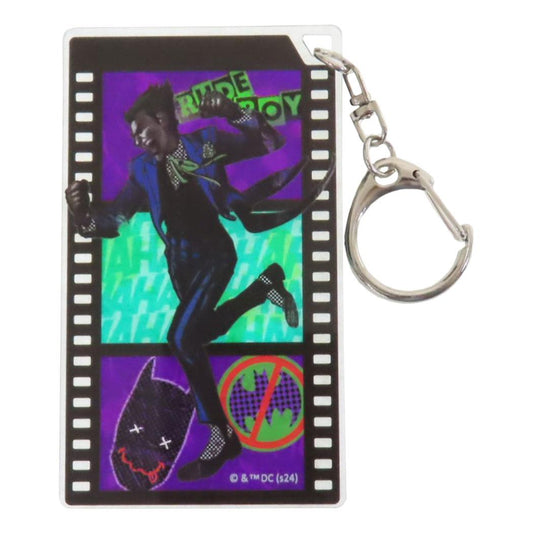 ジョーカー キーリング フィルムキーホルダー THE JOKER DCコミック ティーズファクトリー アクキー キャラクター グッズ メール便可 シネマコレクション
