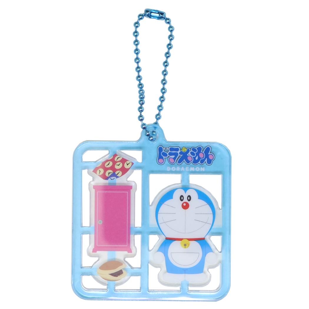 ドラえもん キーリング プラスチックモデル風キーホルダー ブルー 藤子F不二雄 ティーズファクトリー プレゼント アニメキャラクター グッズ メール便可 シネマコレクション
