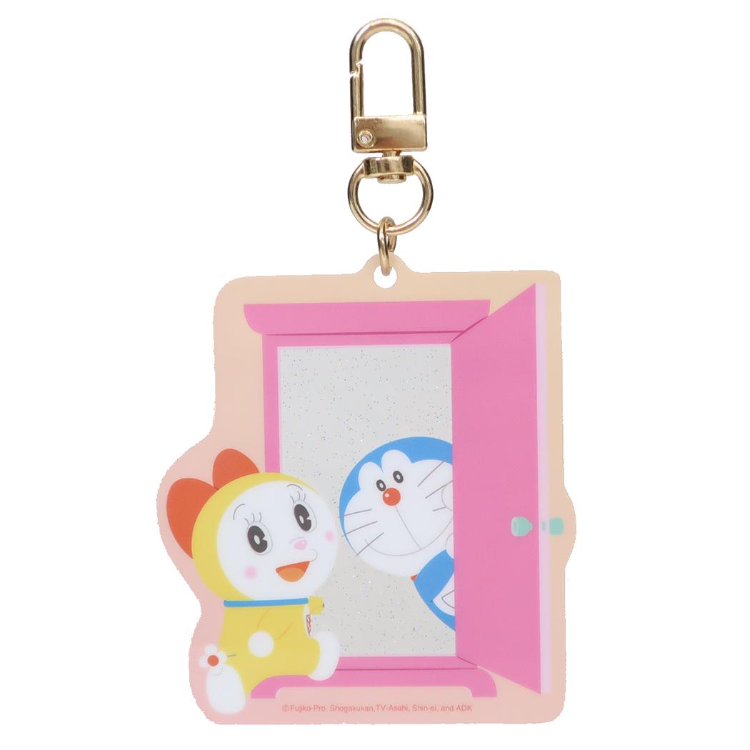 ドラえもん キーリング どこでもアクリルキーホルダー どらえもん＆ドラミちゃん 藤子F不二雄 かわいい アニメキャラクター グッズ メール便可 シネマコレクション