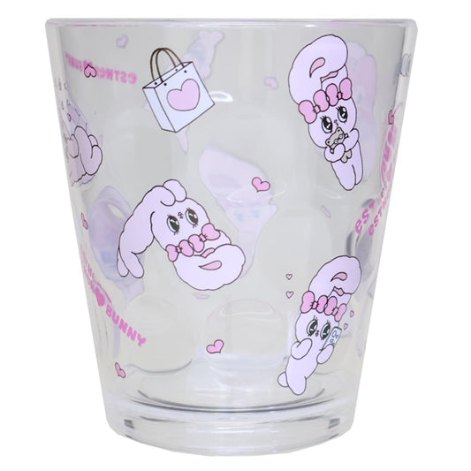 エスターバニー プラコップ ドットタンブラー リボンバニー ティーズファクトリー プラスチック 食器 プラカップ キャラクター グッズ シネマコレクション