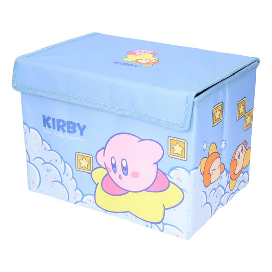 星のカービィ 収納用品 フタ付き折りたたみ収納ボックス おそら ブルー ティーズファクトリー 収納ケース キャラクター グッズ シネマコレクション