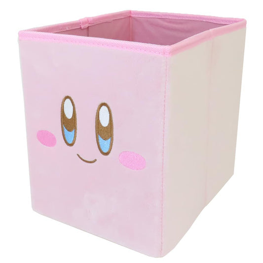 星のカービィ 収納ボックス ぬいぐるみストレージBOX ハーフサイズ カービィ フェイス ティーズファクトリー おもちゃ箱 収納ケース キャラクター グッズ シネマコレクション
