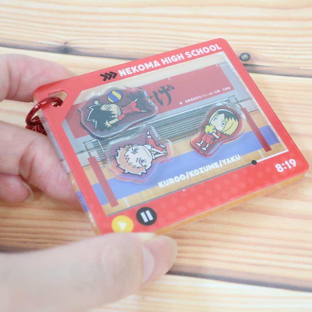 ハイキュー！！ キーリング シャカキャラキーホルダー 音駒高校 少年ジャンプ