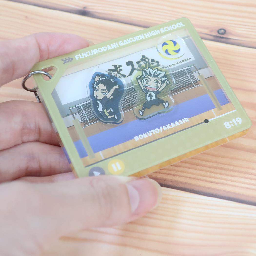 ハイキュー！！ キーリング シャカキャラキーホルダー 梟谷学園高校 少年ジャンプ