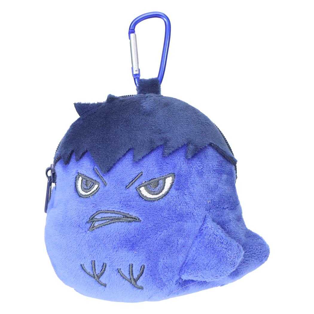 ハイキュー！！ ミニポーチ カラビナ付きぬいぐるみファスナーマスコット カゲガラス 少年ジャンプ