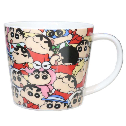 クレヨンしんちゃん マグカップ 陶磁器製マグカップ ぎゅうぎゅう いつものしんちゃん ティーズファクトリー プレゼント ギフト アニメキャラクター グッズ シネマコレクション