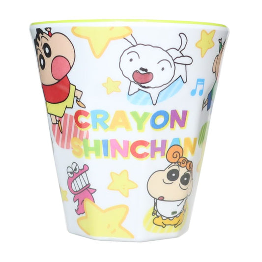 クレヨンしんちゃんメラミンコップメラミンカップチョコビシャワーティーズファクトリープラスチック食器アニメキャラクターグッズシネマコレクション