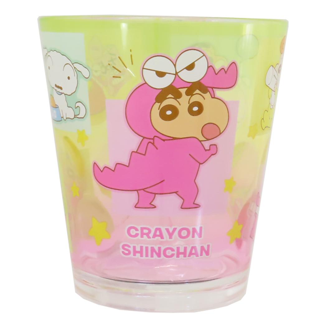 クレヨンしんちゃん プラコップ ドットタンブラー ハッピーカラー チョコビ ティーズファクトリー 子供 コップ プレゼント アニメキャラクター グッズ シネマコレクション