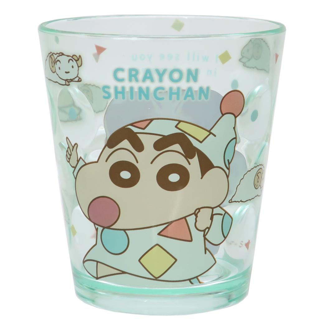 クレヨンしんちゃん プラカップ ドットタンブラー パジャマ アップ ティーズファクトリー 割れにくいコップ アニメキャラクター グッズ シネマコレクション