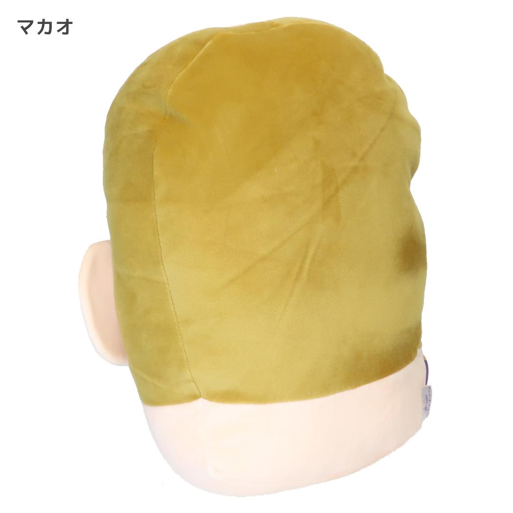 クレヨンしんちゃん クッション もっちりフェイスクッション マカオ