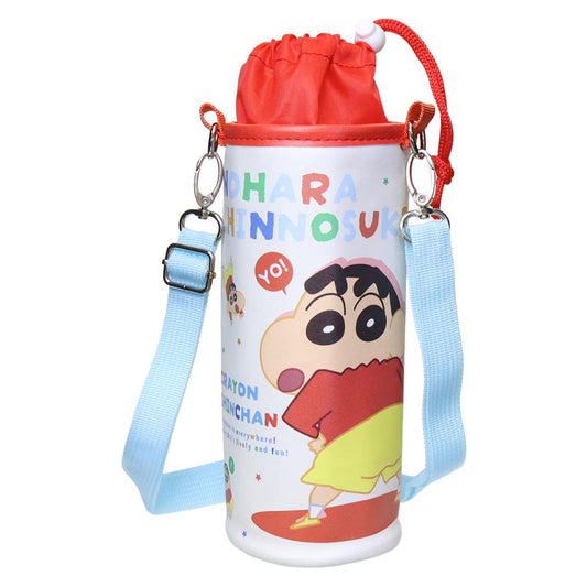クレヨンしんちゃん ペットボトルカバー ボトルカバーＬ しんちゃんワールド ティーズファクトリー ステンレスボトルカバー 水筒カバー アニメキャラクター グッズ シネマコレクション