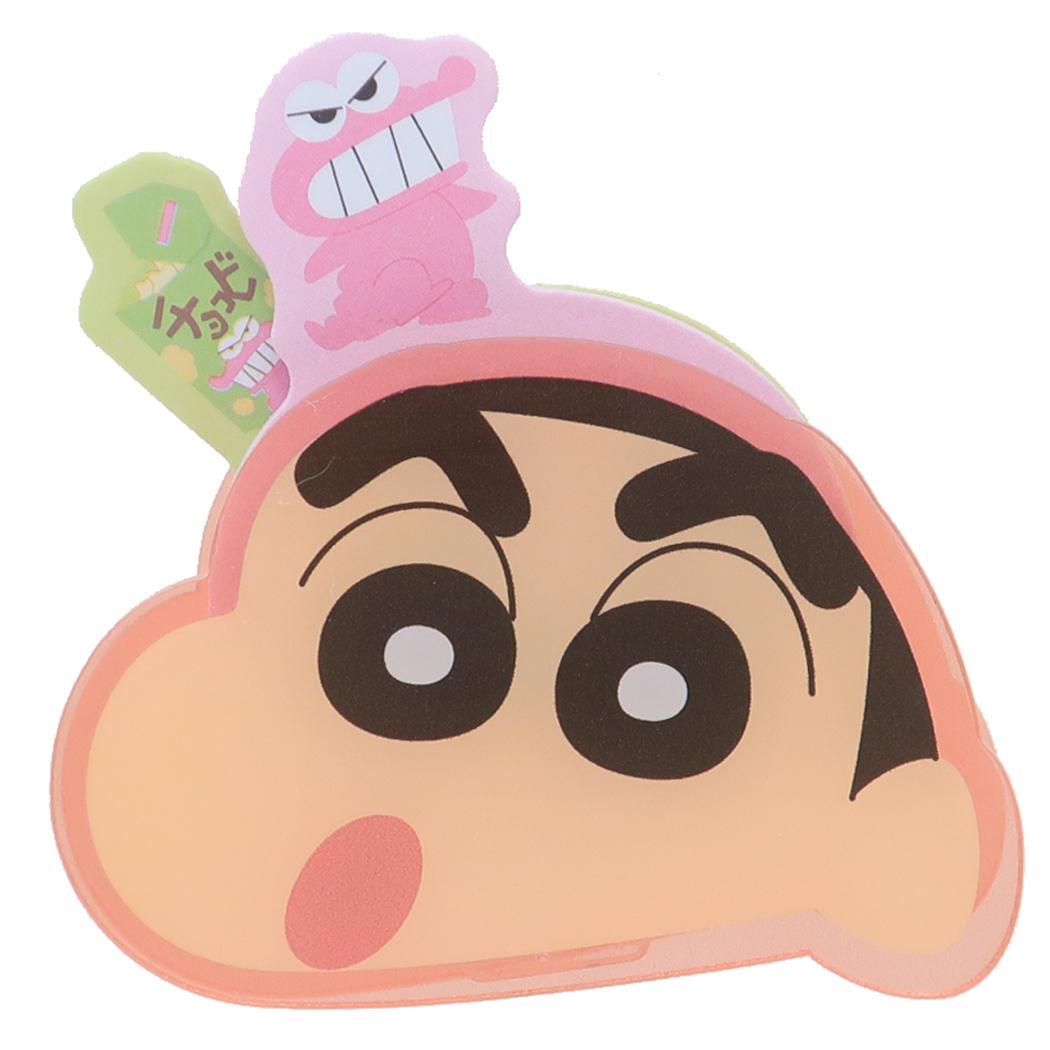 クレヨンしんちゃん クリップ ひょっこりメモクリップ チョコビ ティーズファクトリー スタンドクリップ 事務用品 書類整理 アニメキャラクター グッズ メール便可 シネマコレクション