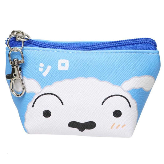 クレヨンしんちゃん ミニポーチ 三角ミニポーチ シロ ティーズファクトリー 小物入れ アニメキャラクター グッズ シネマコレクション