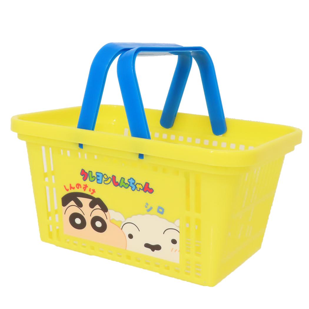 クレヨンしんちゃん 収納用品 キャラバスケット ドアップ ティーズファクトリー 小物入れ アニメキャラクター グッズ シネマコレクション
