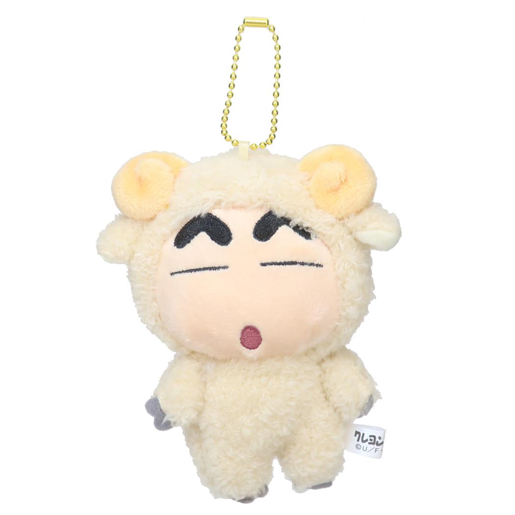 クレヨンしんちゃん マスコット きぐるみマスコット ボールチェーン ひつじ ティーズファクトリー プレゼント かわいい ミニぬいぐるみ アニメキャラクター グッズ シネマコレクション