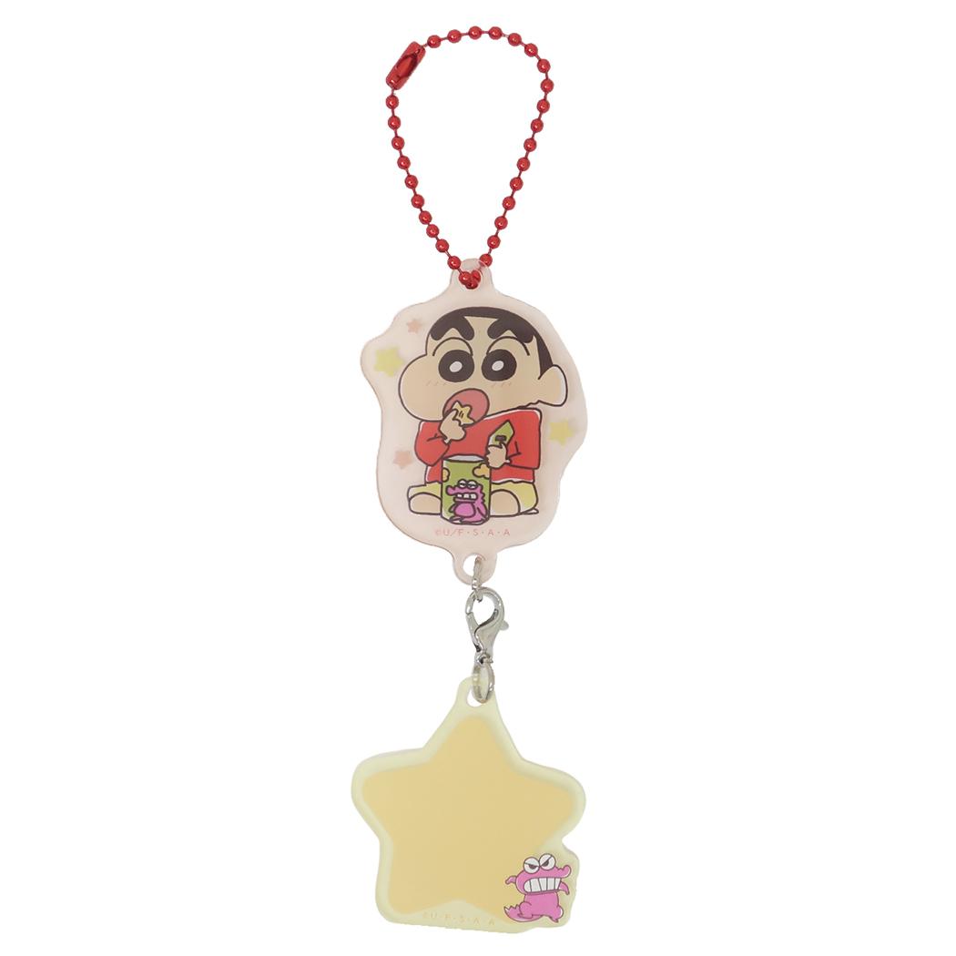 クレヨンしんちゃん キーホルダー アクリルネームキーホルダー チョコビ ティーズファクトリー 推し活 アニメキャラクター グッズ メール便可 シネマコレクション