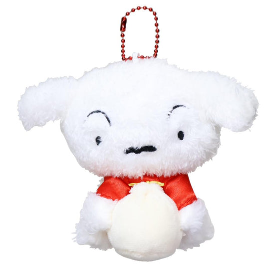 クレヨンしんちゃん マスコット ぬいぐるみマスコット 中華シロ ティーズファクトリー ミニぬいぐるみボールチェーン アニメキャラクター グッズ シネマコレクション