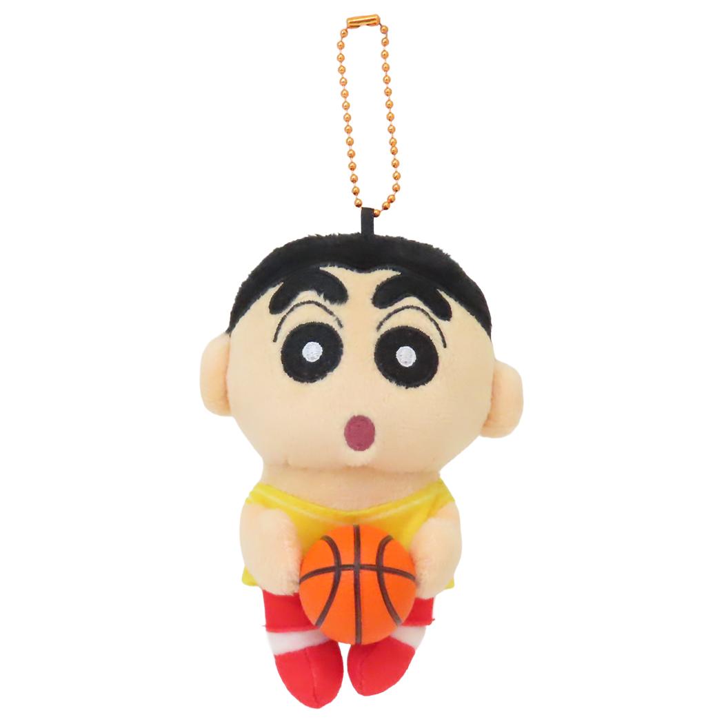 クレヨンしんちゃん マスコット ボールチェーン付き部活マスコット バスケ部 ティーズファクトリー プレゼント アニメキャラクター グッズ シネマコレクション