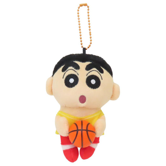 クレヨンしんちゃん マスコット ボールチェーン付き部活マスコット バスケ部 ティーズファクトリー プレゼント アニメキャラクター グッズ シネマコレクション