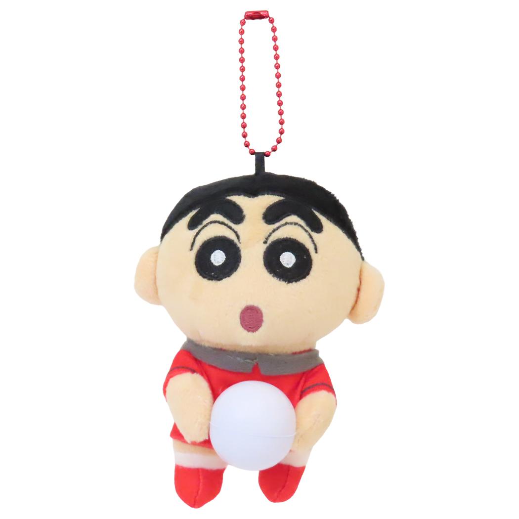 クレヨンしんちゃん マスコット ボールチェーン付き部活マスコット バレー部 ティーズファクトリー プレゼント アニメキャラクター グッズ シネマコレクション